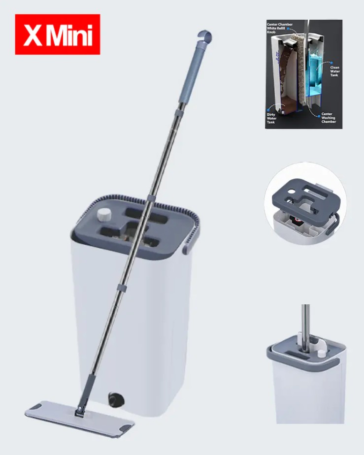 Paano Gumagana ang Flat Mop Bucket Set?