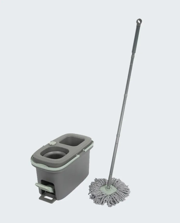 Paano Gumagana ang Flat Mop Bucket Set?
